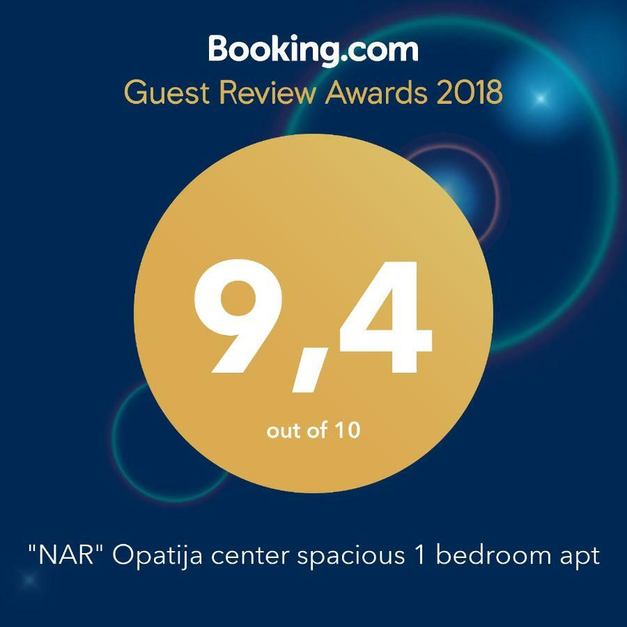 "Nar" Opatija Center Spacious 1 Bedroom Apt Exteriér fotografie